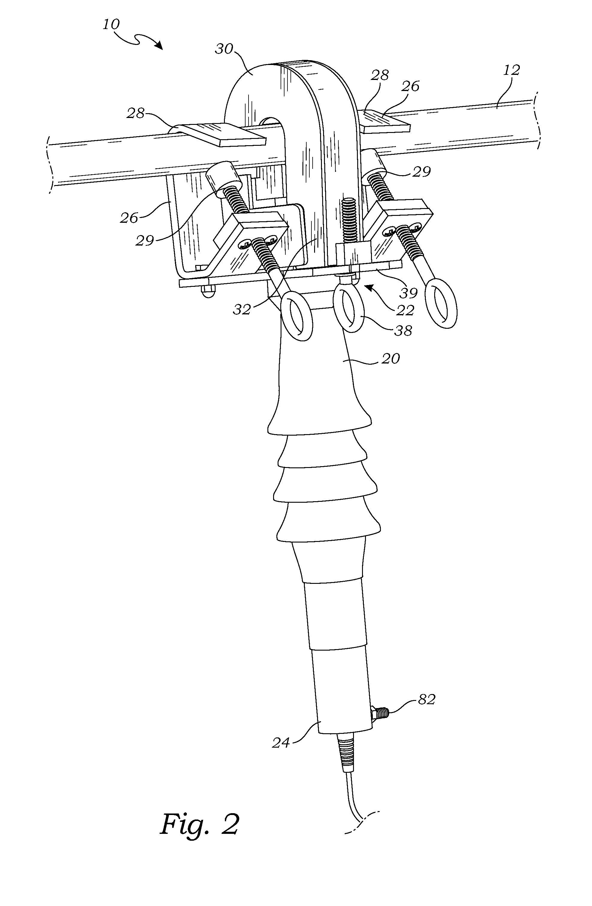 Method for measuring current in an electric power distribution system