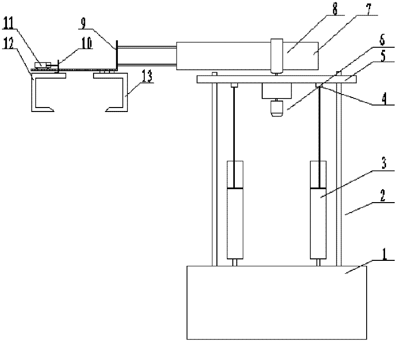 Asbestos board conveying manipulator