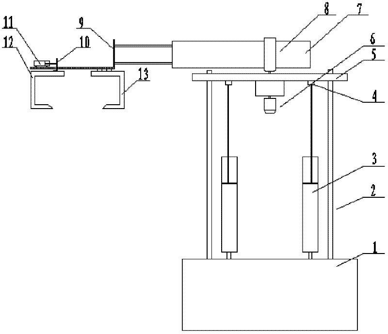 Asbestos board conveying manipulator