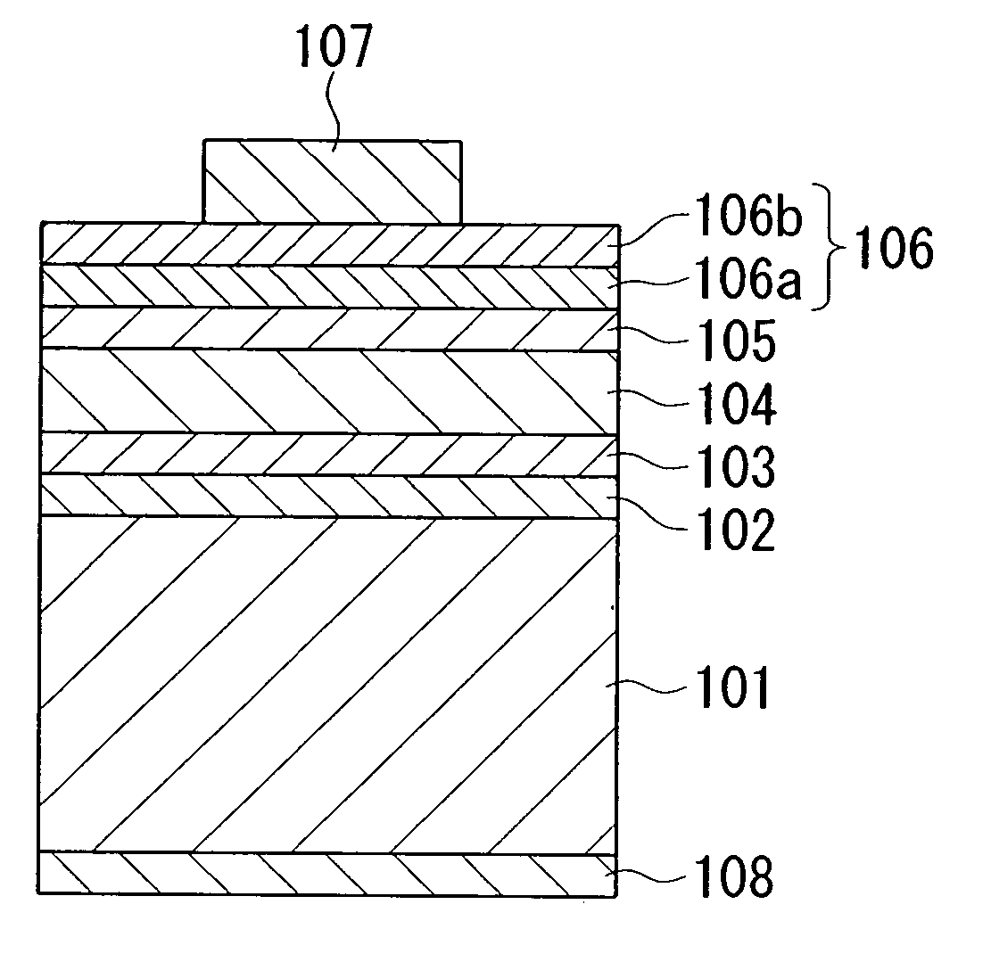 Boron phosphide-based compound semiconductor device, production method thereof and light-emitting diode