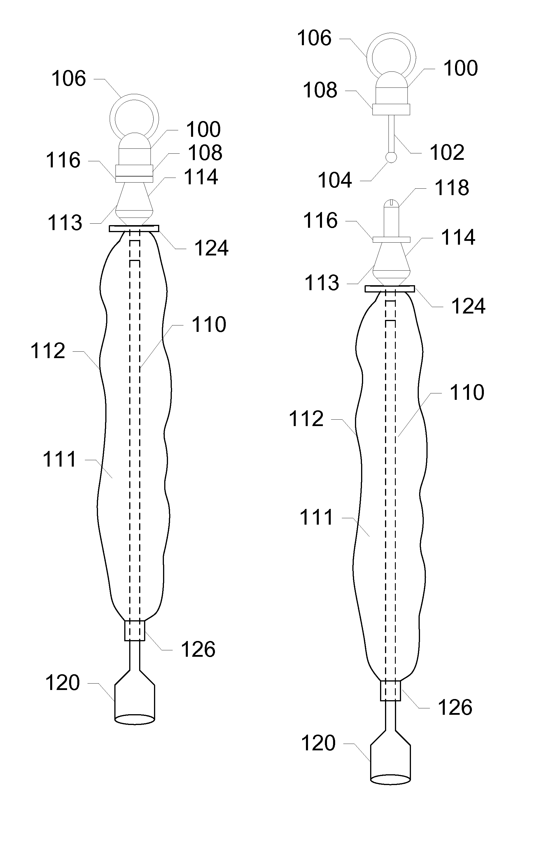 Catheter reservoir seals