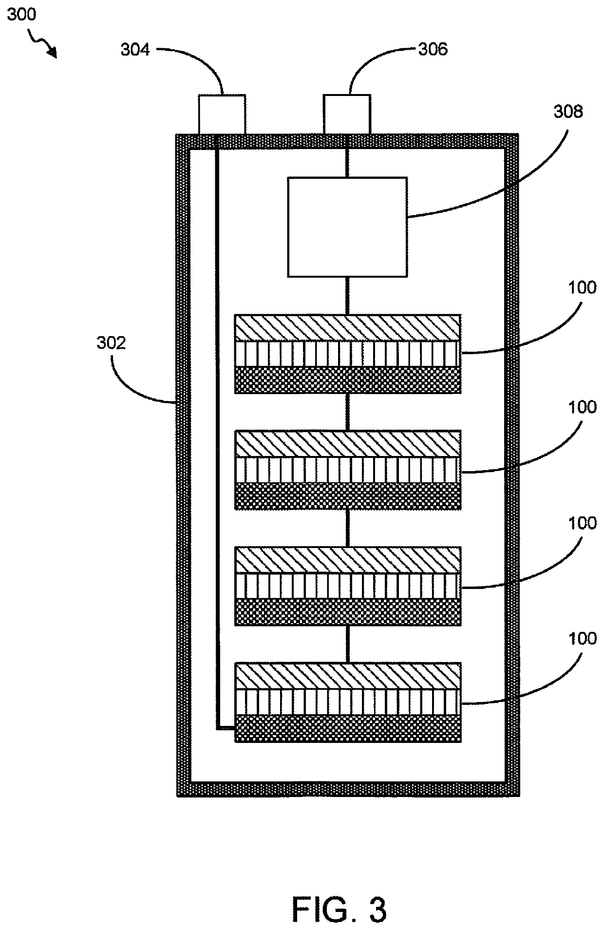 Battery with Acidified Cathode and Lithium Anode