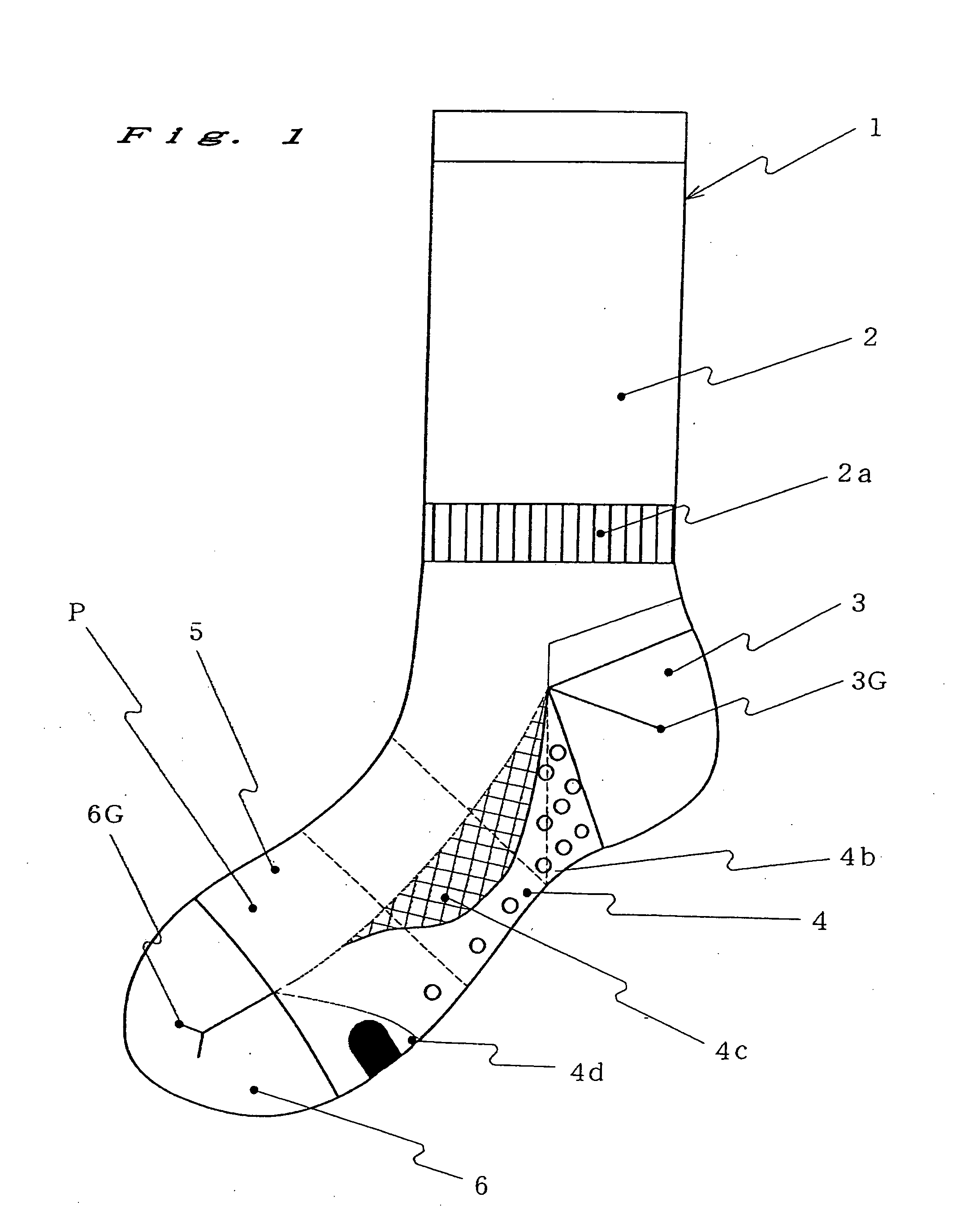 Socks of Multi-Stage Pile Structure