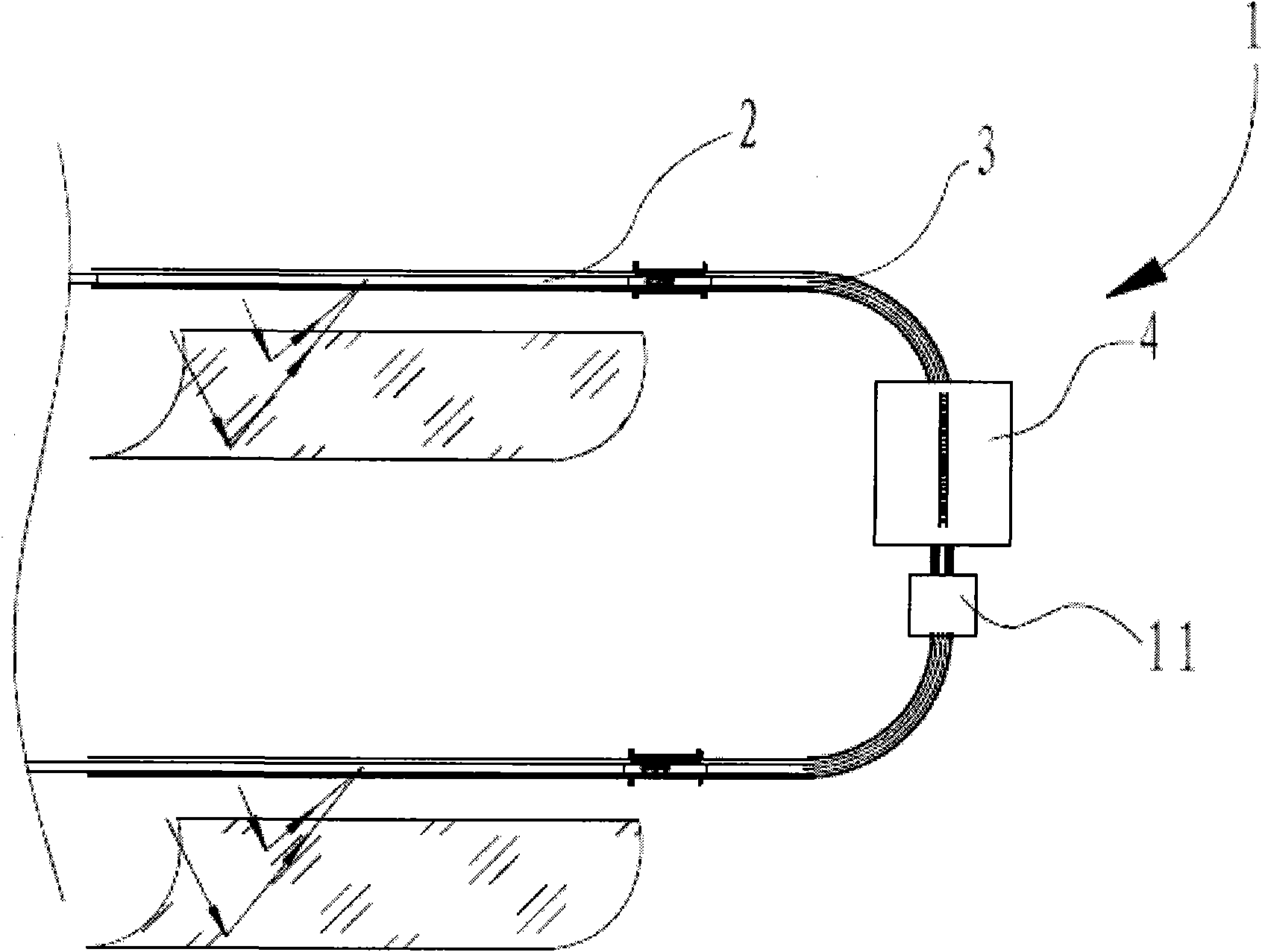 Solar heat transfer unit