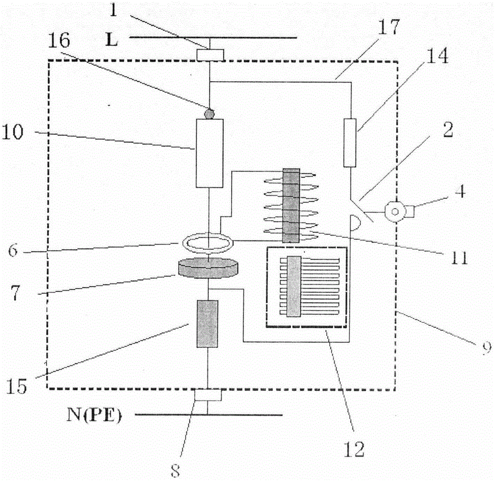 Novel surge protection device