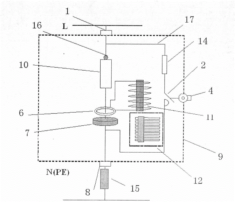 Novel surge protection device