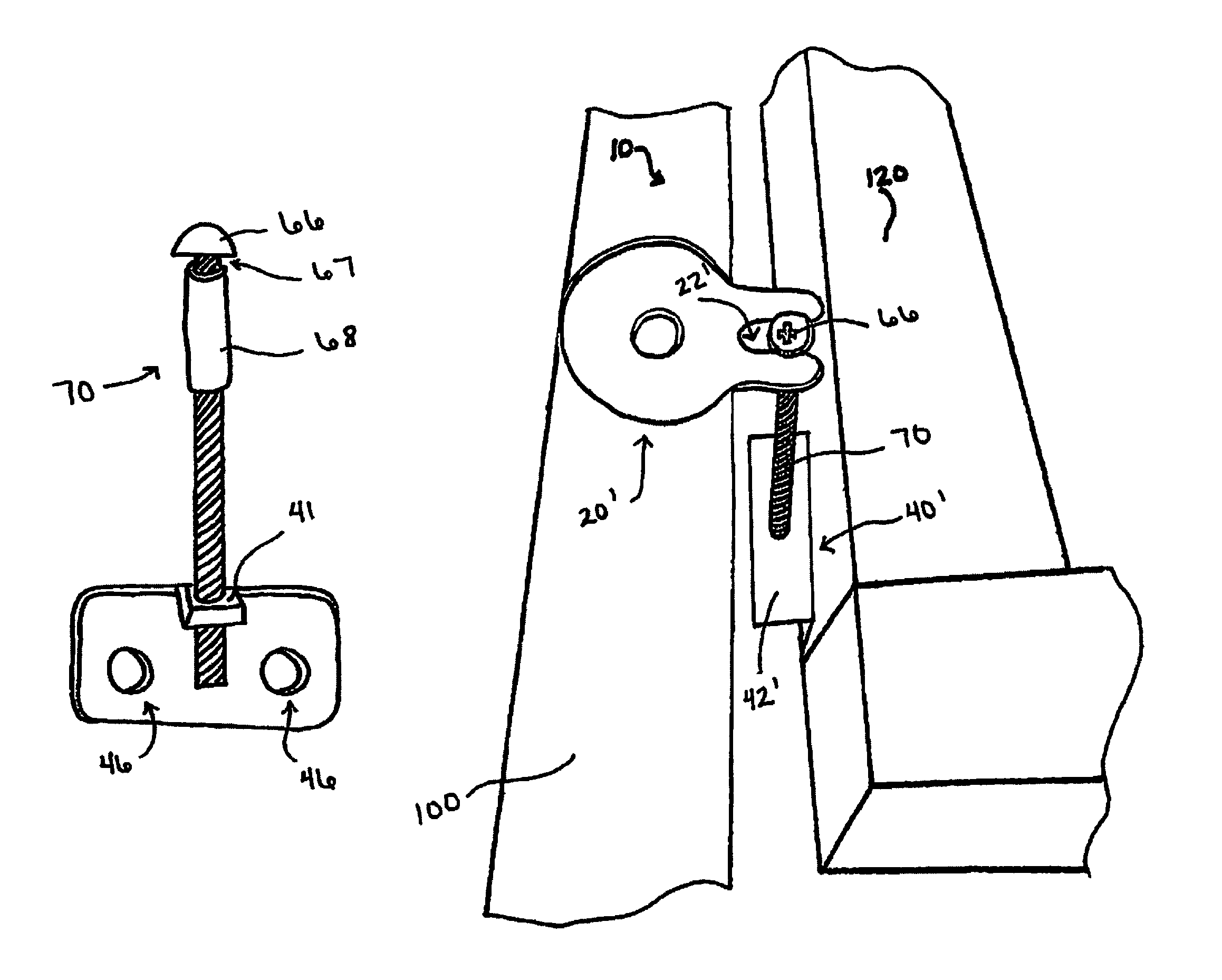 Adjustment device and system