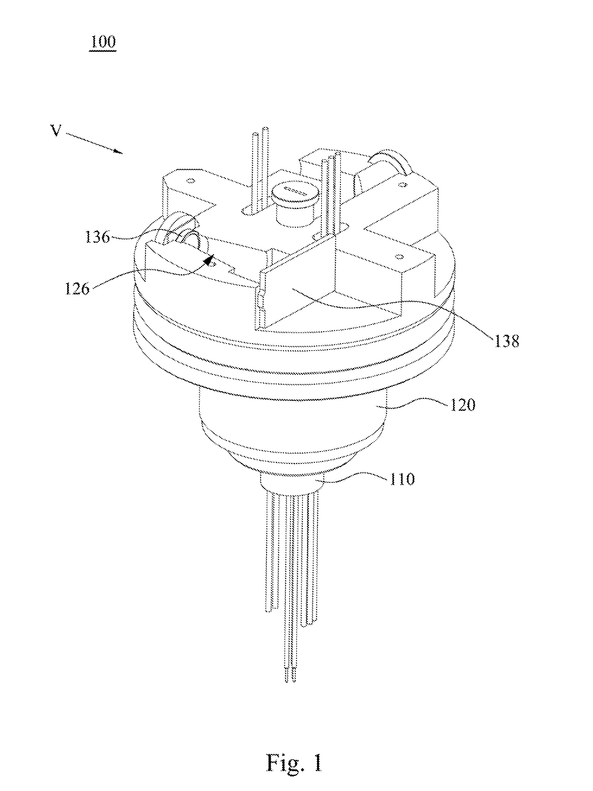 Rotating optical range finder