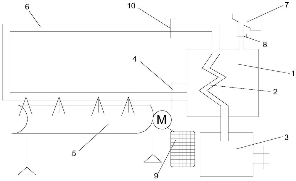 Solar water desalination device