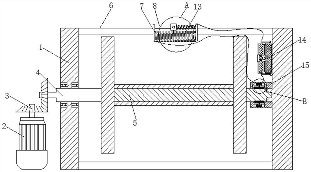 Auxiliary mechanism for wire winding tension adjustment