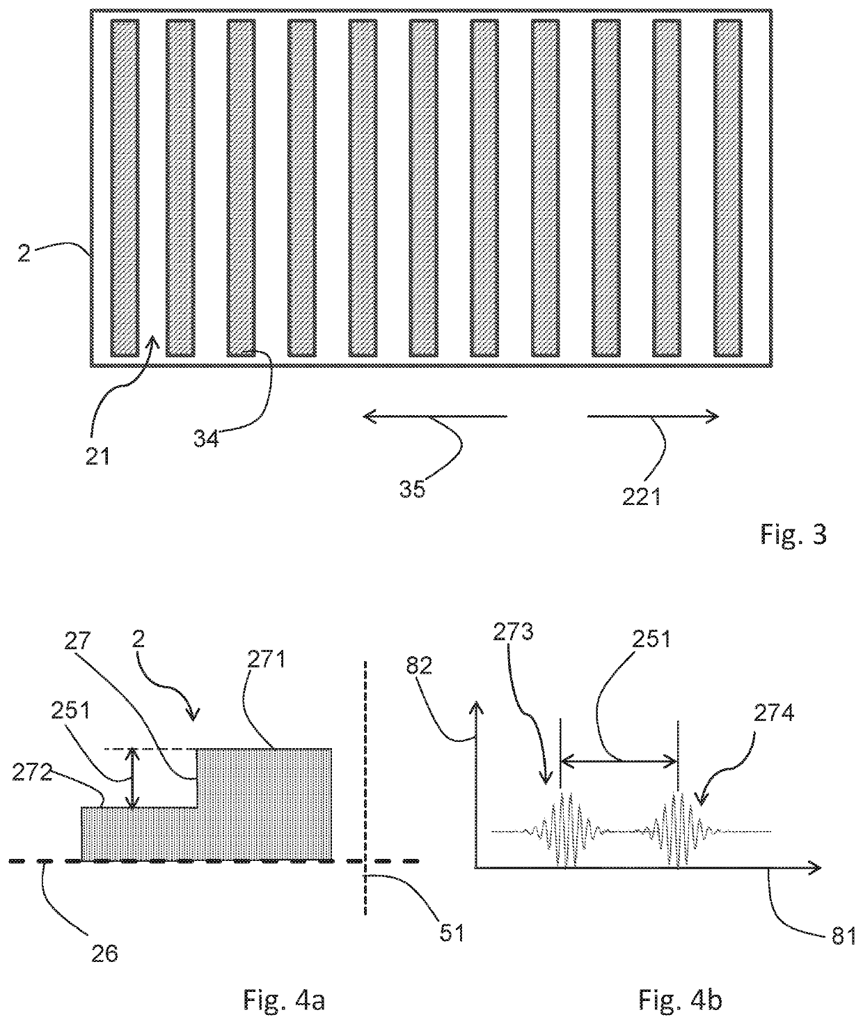 Method and system for optical three dimensional topography measurement