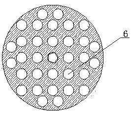 Multi-layer dispensing experimental device and method for indoor experiment