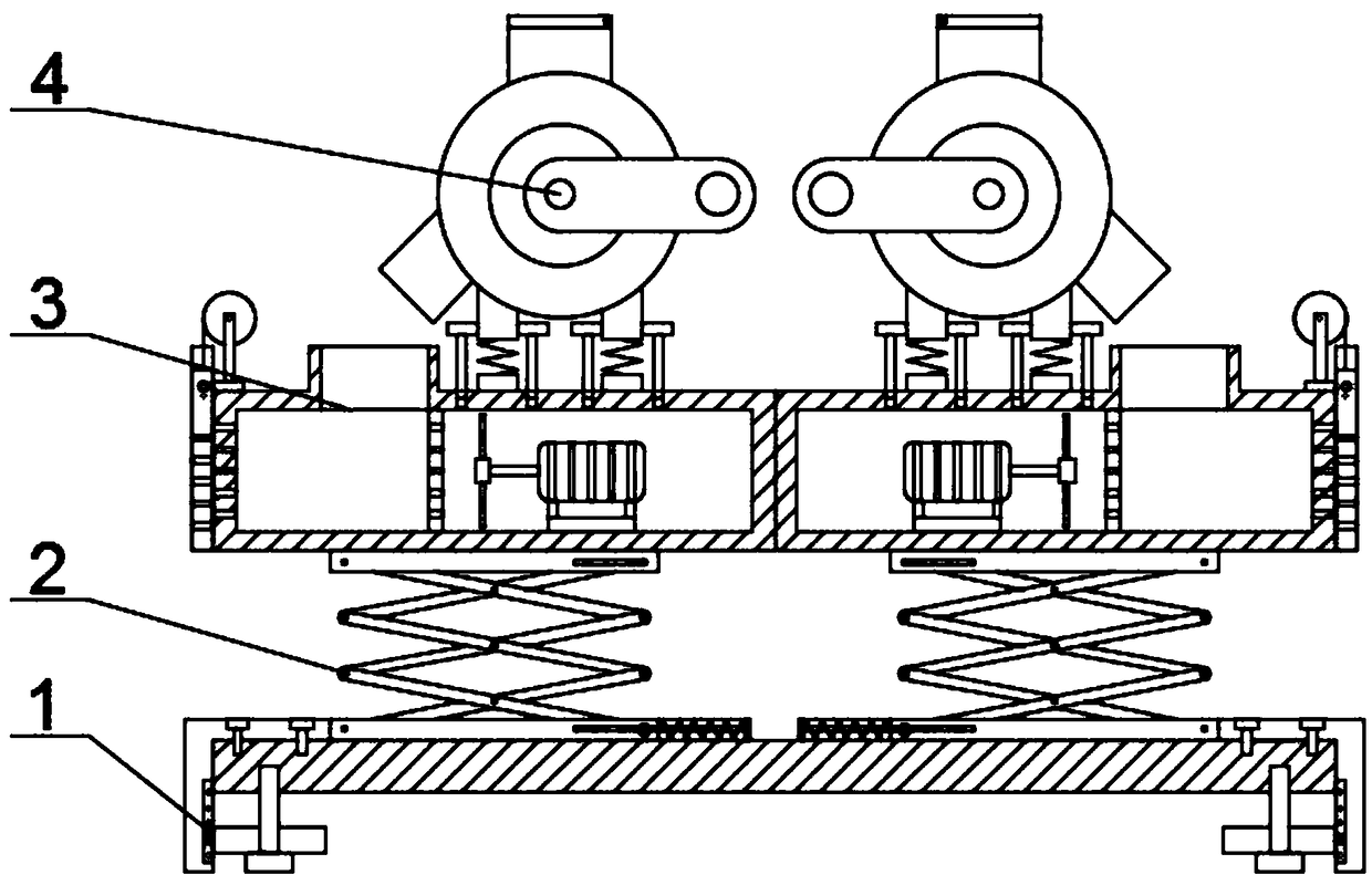 Detachable road snow-melting agent spraying device