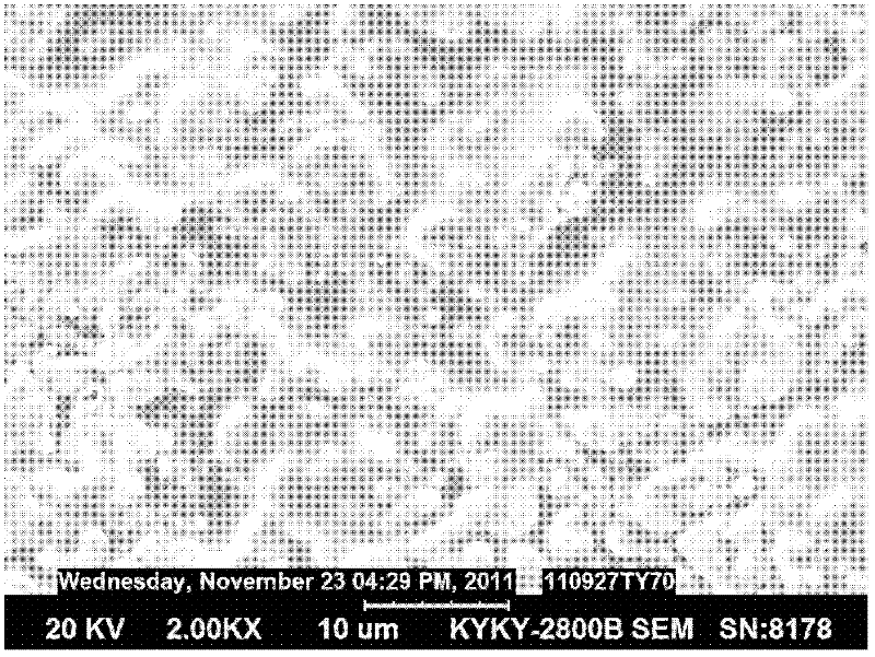 Conductive silver paste for ferrite core inductance and method for producing same