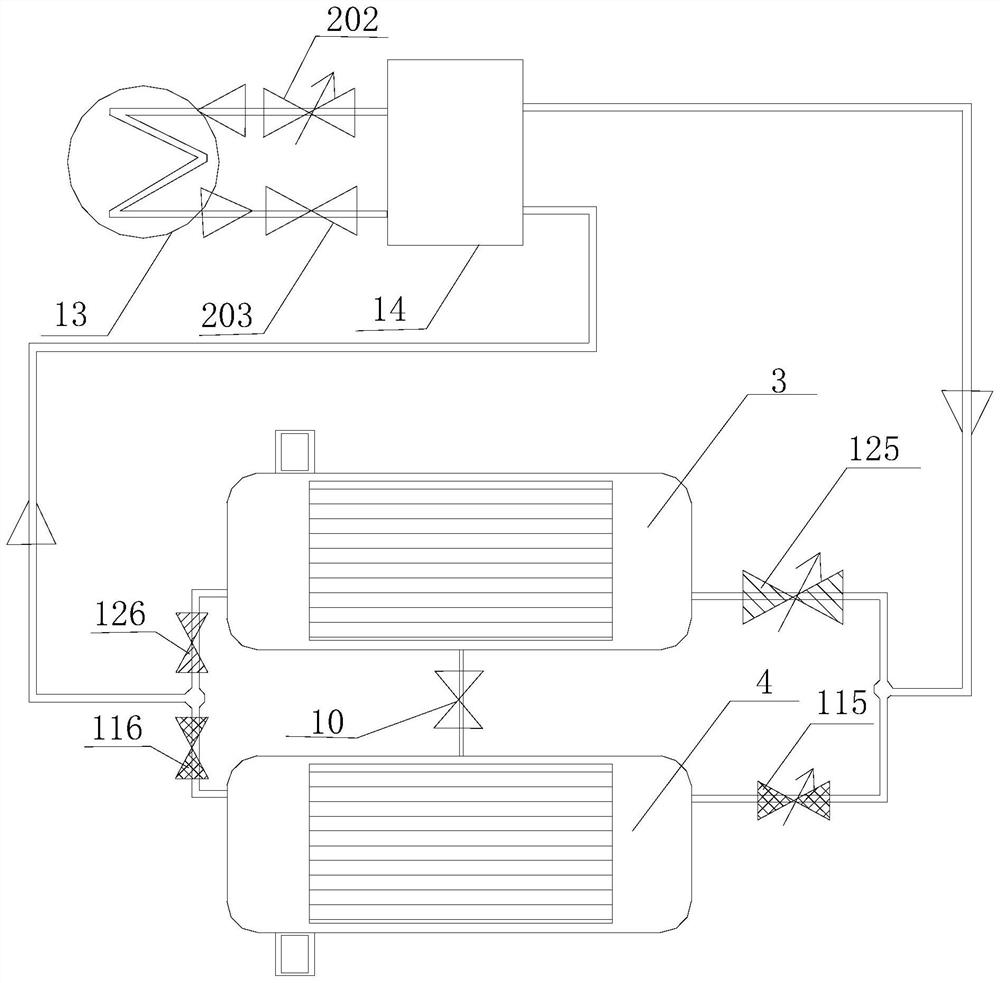 Heat pipe type heat extraction integrated cold, electricity and heat combined collection-utilization integrated geothermal system