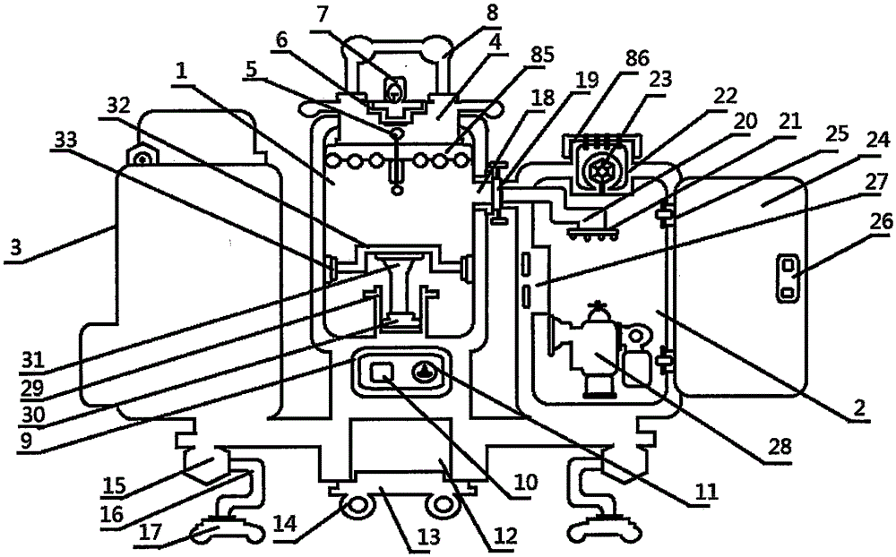 Dual-purpose automatic supply anesthesia device