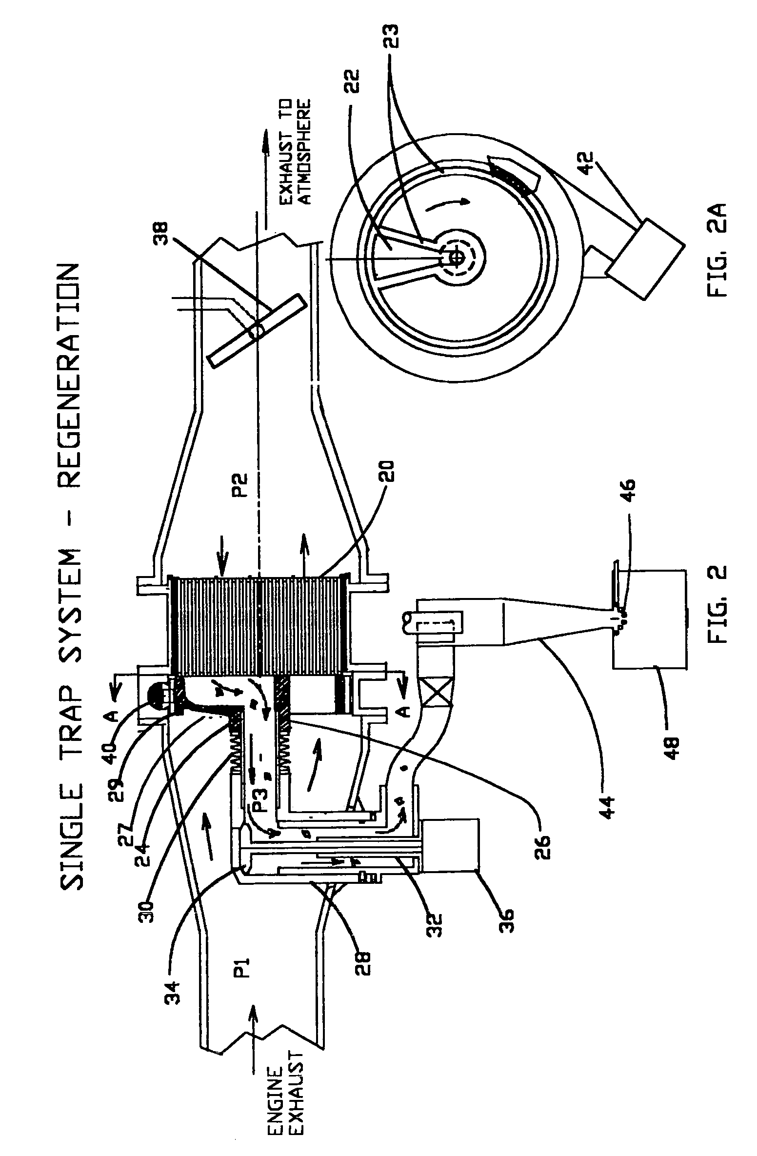 Particulate trap system and method