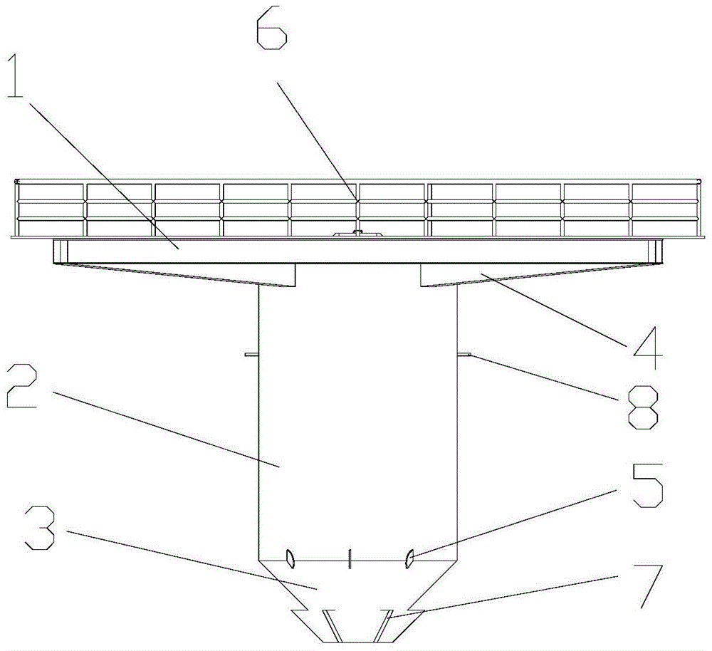 Working platform, monopile foundation, offshore working platform and installation method thereof