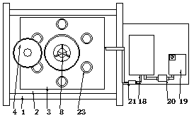 Grinding and processing equipment for graphene material