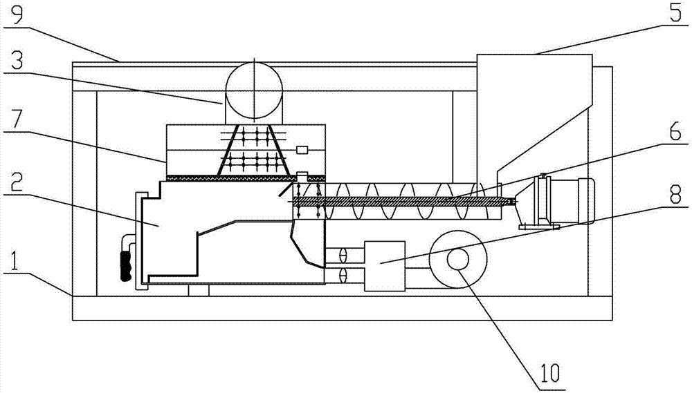 Biomass particle burner