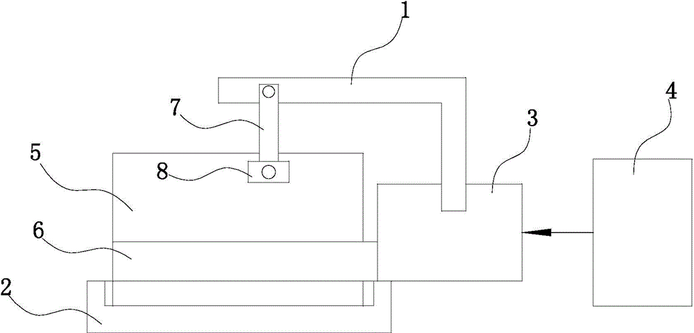 Bending machine based on PLC plate thickness detection and rotation speed control and bending machining method