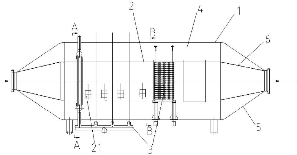 Waste heat recovery boiler suitable for maleic anhydride device