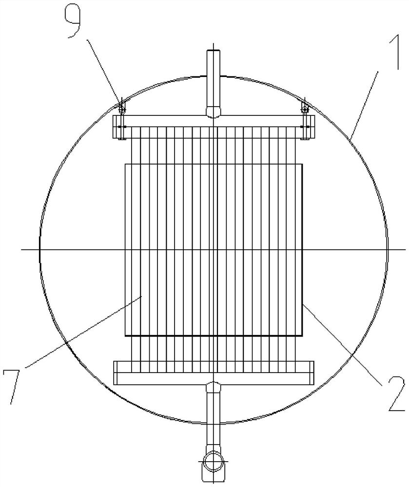 Waste heat recovery boiler suitable for maleic anhydride device