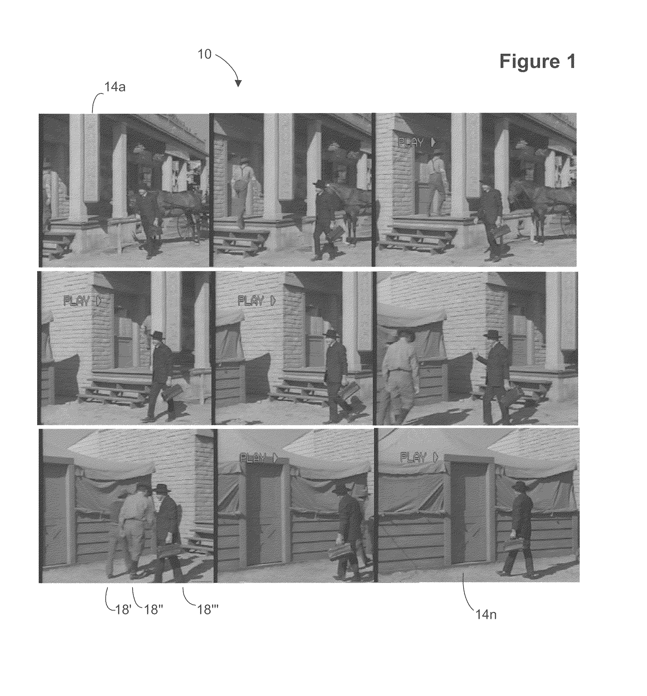 Minimal artifact image sequence depth enhancement system and method