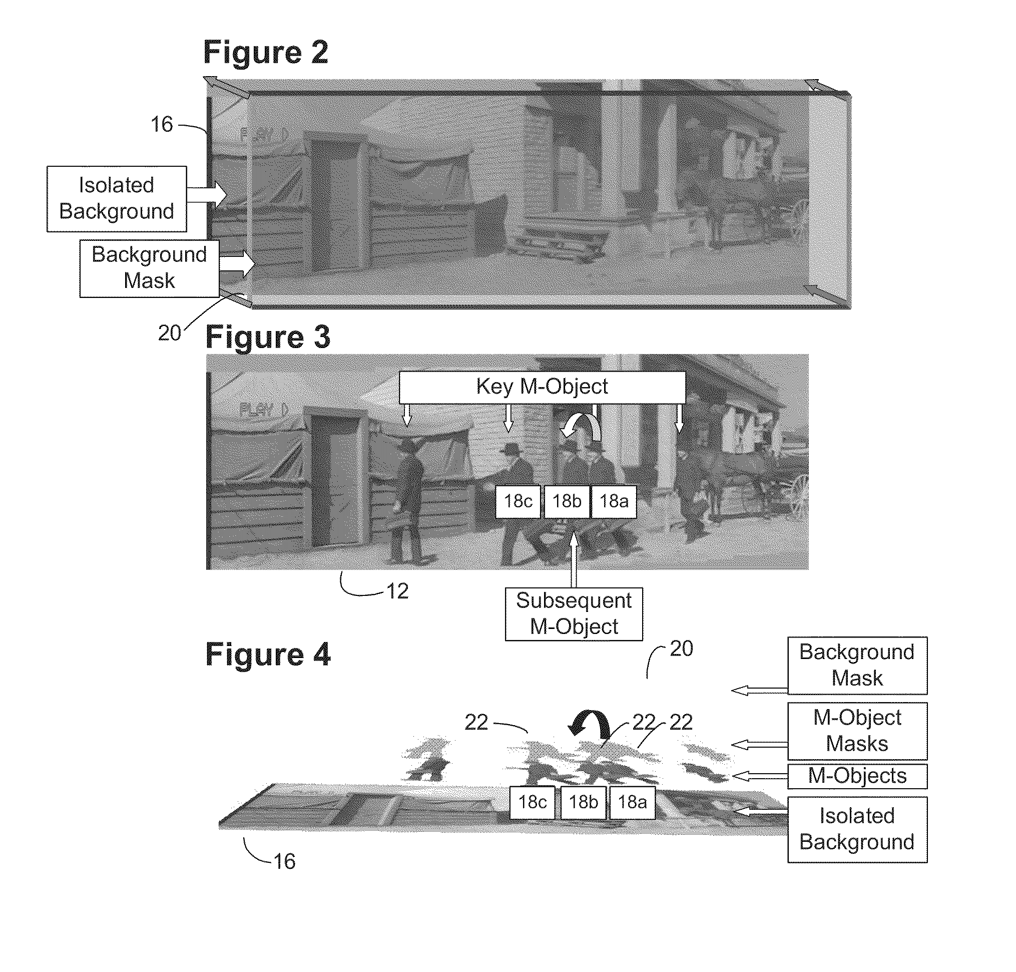 Minimal artifact image sequence depth enhancement system and method