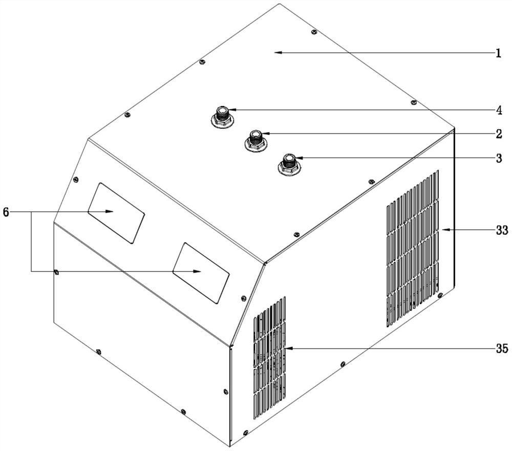 Quick cold and hot water dispenser