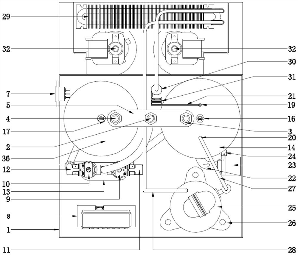 Quick cold and hot water dispenser