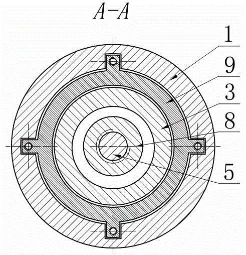 External-adjustable constant-pressure pre-tightening device for motorized spindle