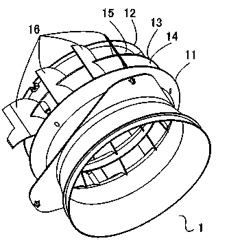 Vertical air-conditioner air supply device with airflow distribution components