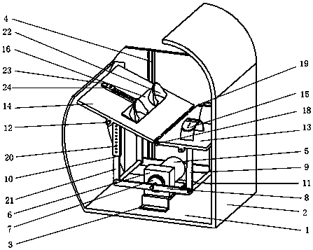 A link type foot rehabilitation mechanism