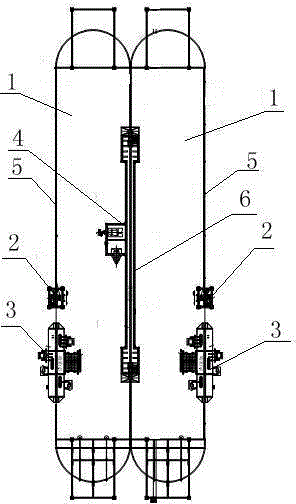 Co-curing double-spraying production method and device thereof