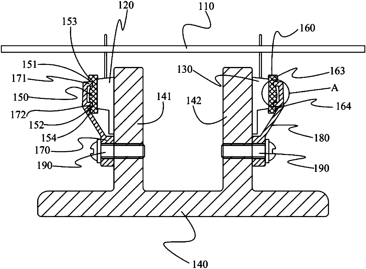 Fixing structure of controller MOS transistors, controller and electric vehicle