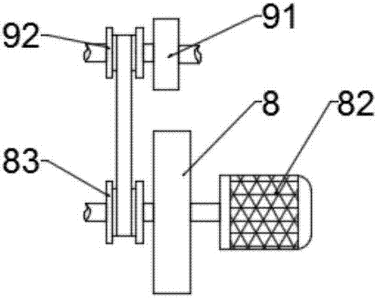 Energy-saving environment-friendly paper disposal device