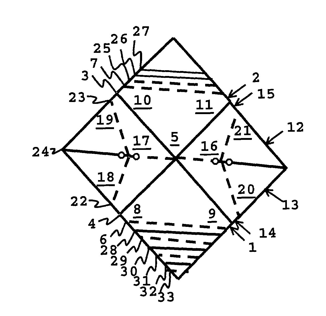 Pyramid easel