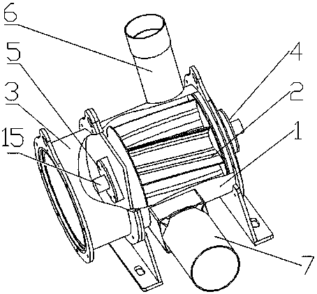 Tandem-type fluid power device