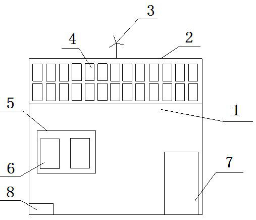 Fabricated green building structure