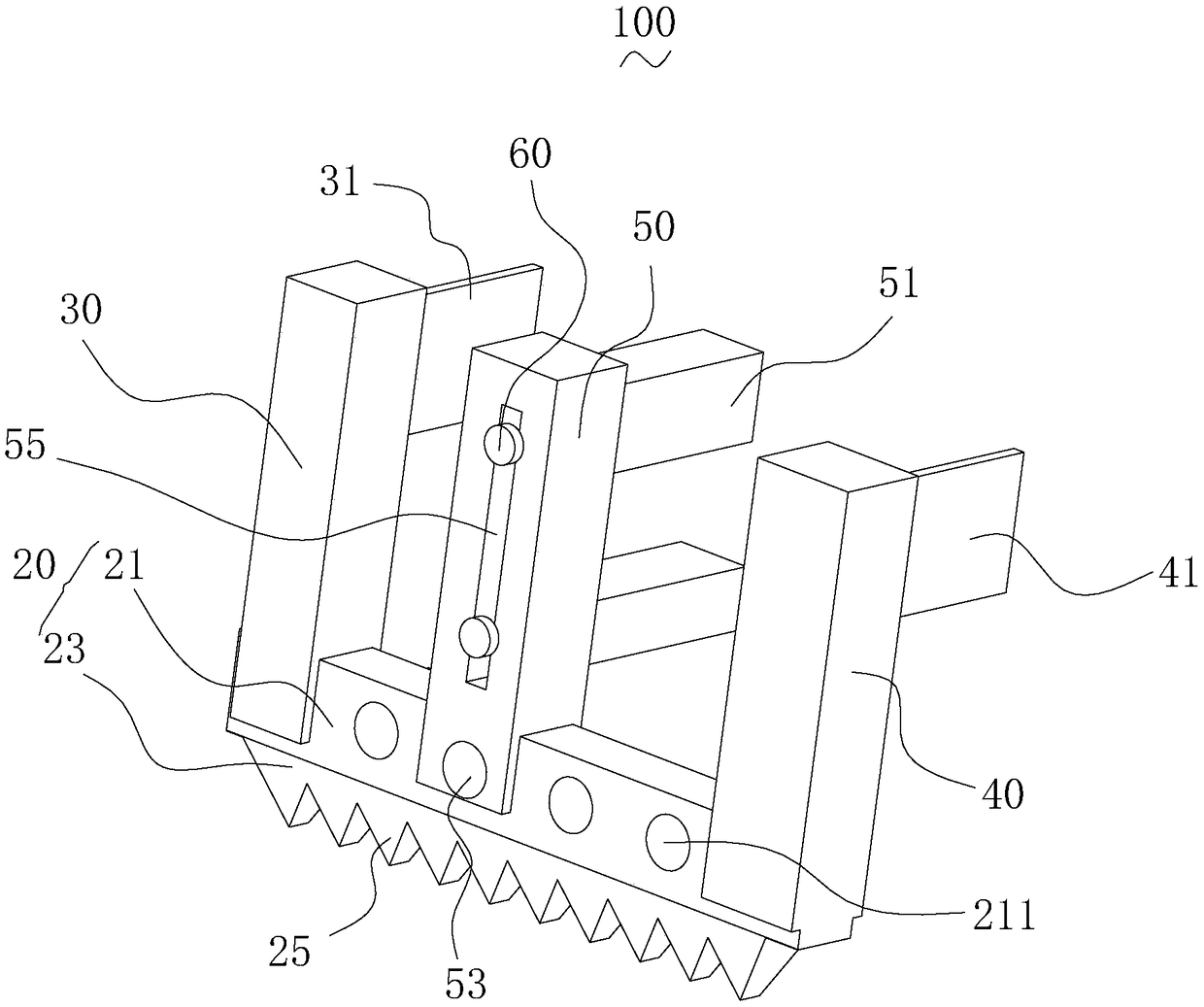 Orthopedic automatic retractor