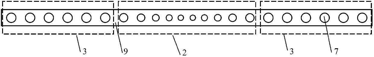 One-dimensional photonic crystal optical micro-cavity based on waveguide comprising low-refractive-index cores