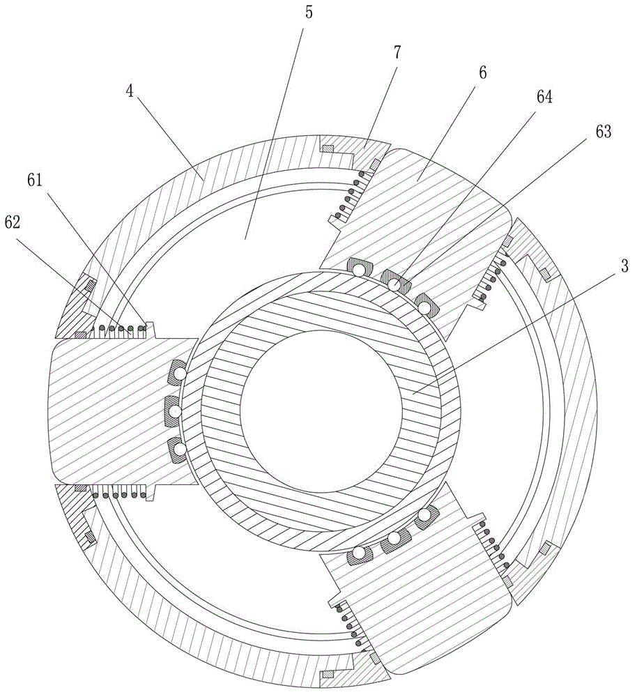 Diameter-changing and friction-reducing drill column centralizer