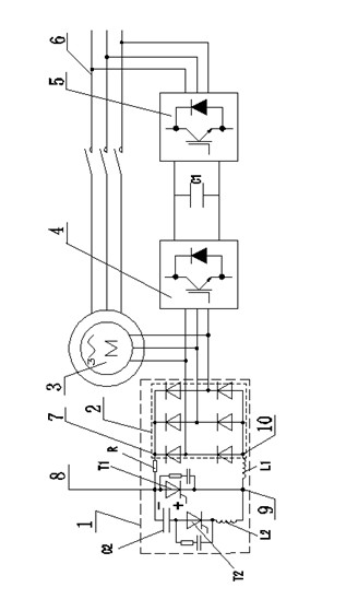 Method and device for protecting wind generating set during electric network voltage dip in short time