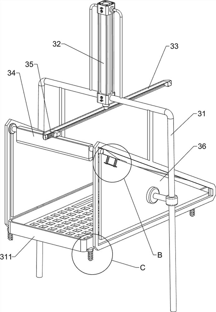 Office keyboard key printing equipment