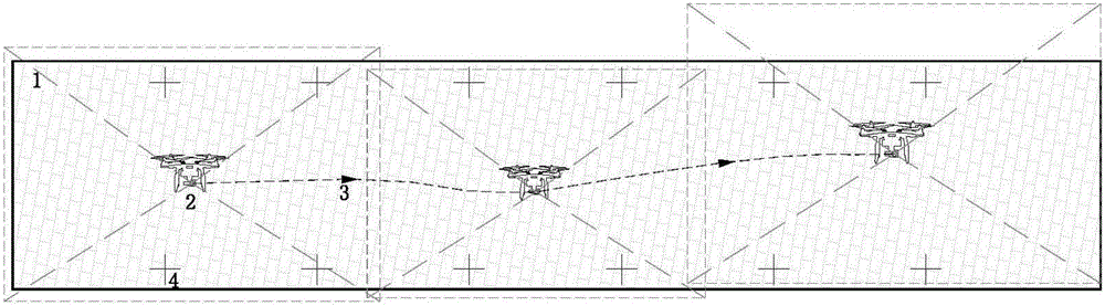 Three-dimensional image obtaining method based on small unmanned aerial vehicle video recording in engineering geological survey