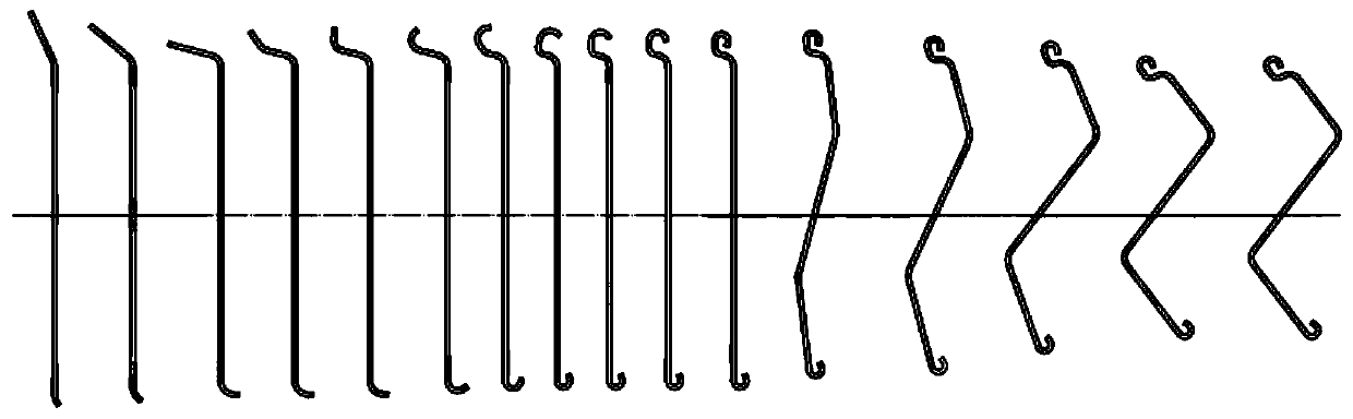 Roller type continuous cold roll forming method for Z-shaped steel sheet pile