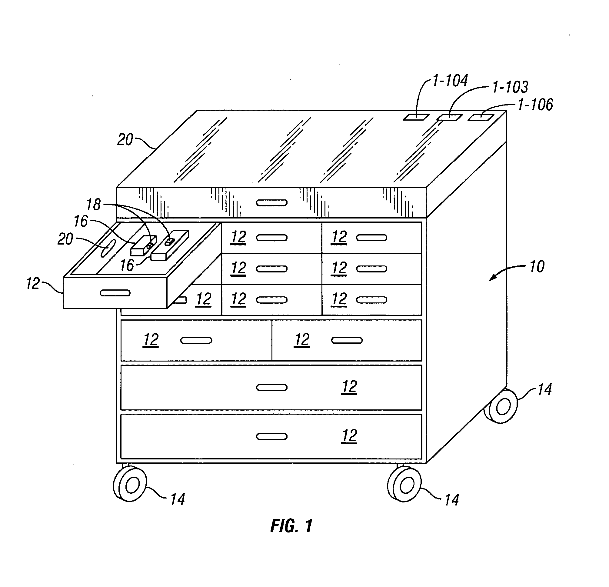 Payload Aware Medical Cart, System and Method