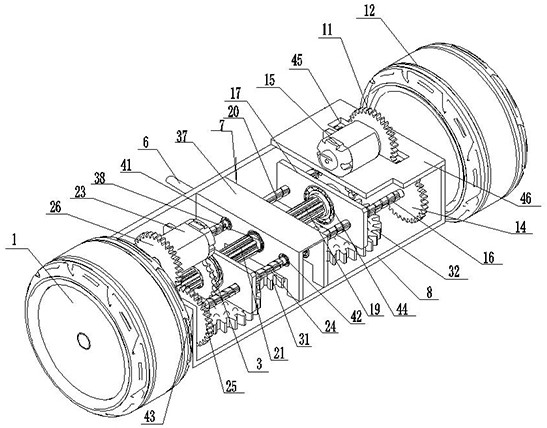 Torque vector distribution system, vehicle and torque vector distribution method