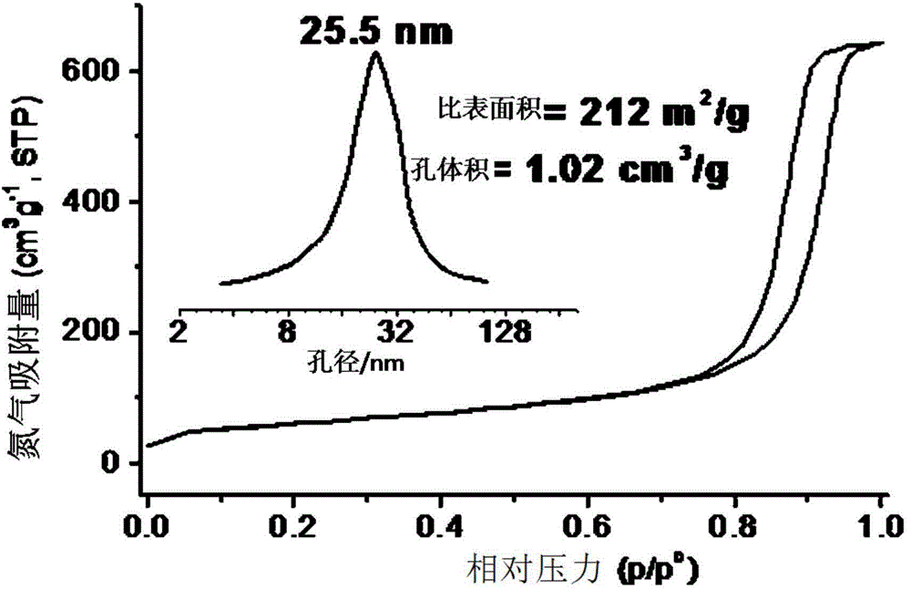 Mesoporous titanium dioxide material and preparation method thereof